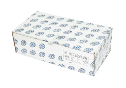 100-Piece FIS Metal Binding Wire Black 1/2 Inch, 34-Loop 3:1 - FSBDW12BK