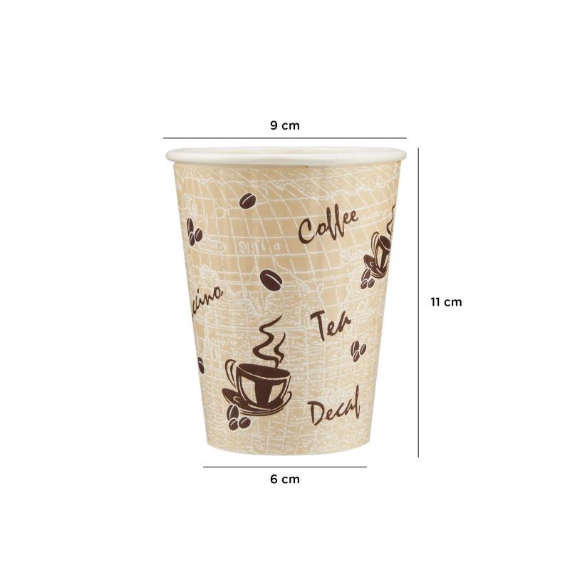 12 Oz Printed Embossed Paper Cups