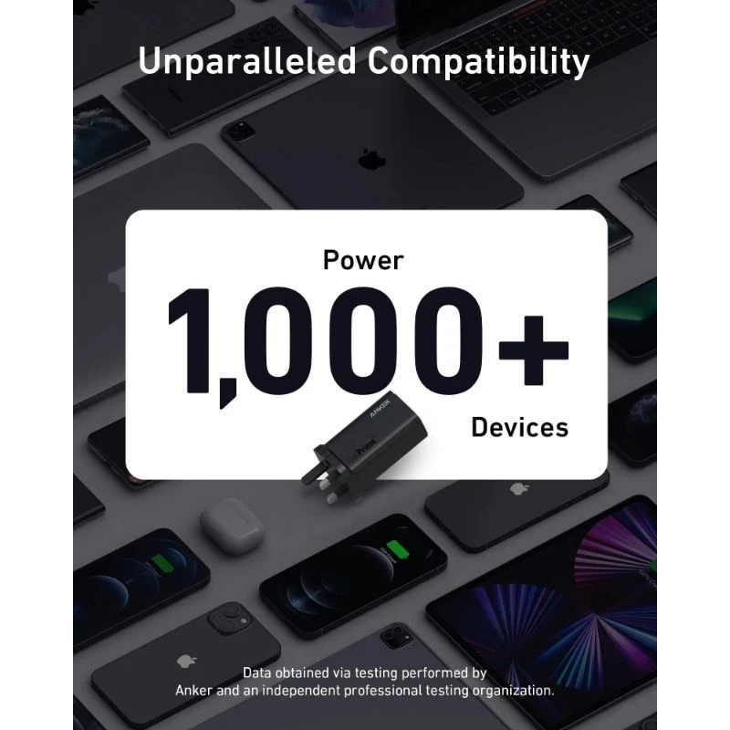Anker 737 Charger GaNPrime 120W Black