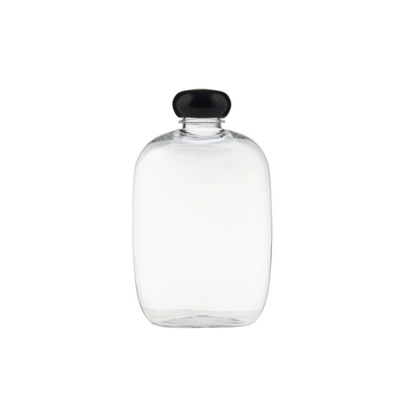 Plastic Round Bottle With Mushroom Cap