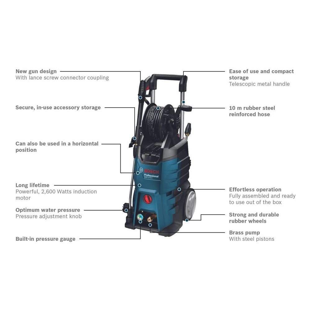 BOSCH GHP 5-75X 220V PROFESSIONAL HIGH PRESSURE CLEANER