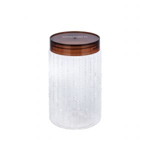 Royalford 500Ml Christy Canister - Plastic - Clear