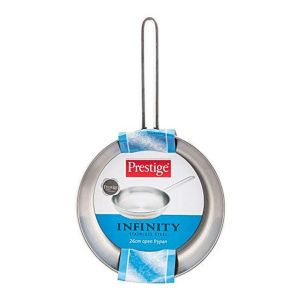 Prestige PR77368 Infinity Open Frypan - Stainless Steel - Silver - 26 CM