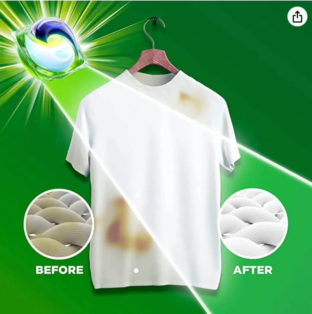 Ariel 3 In 1 Pods Touch of Freshness Downy Laundry Detergent 15