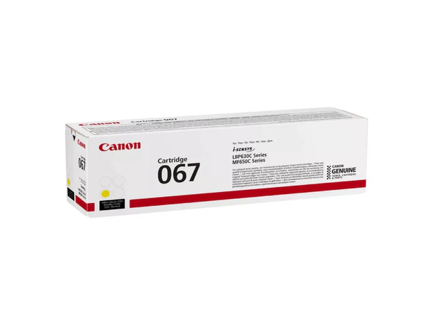Canon 067 Yellow Toner Cartridge