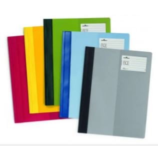 DURABLE 2745-04 CLEAR VIEW PROJECT FILE, A4 SIZE, YELLOW COLOUR