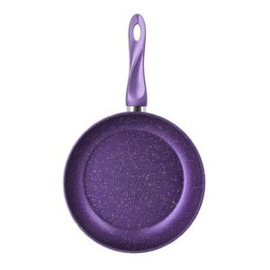 Royalford Frypan With Durable Granite Coating - Aluminium - Purple - RF10261-Purple