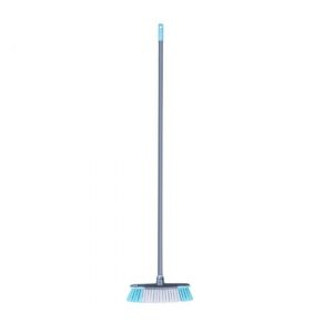 Royalford long Floor Broom With Strong Iron Handle - Plastic - Grey - RF2370-FB