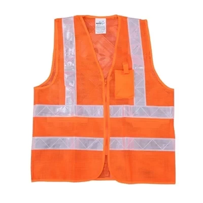 Vaultex KRI Executive Safety Net Type Vest with Zipper and PVC Reflective
