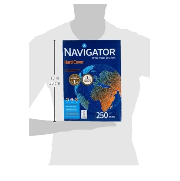 Navigator A4 250gsm White Cardstock Paper – Pack of 125