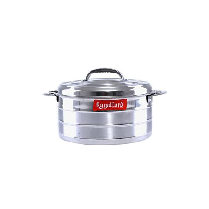 6000ML Steam Line Hot Pot - Double Wall Hot Pot | Serving Dishes With Lids | Hot Food Storage Containers & Warmers With Comfortable Handle | Storage Saver For Everyday Use