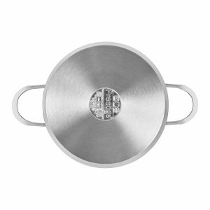 Prestige Infinity Cove Casserole 24 cm - Stainless Steel - Silver
