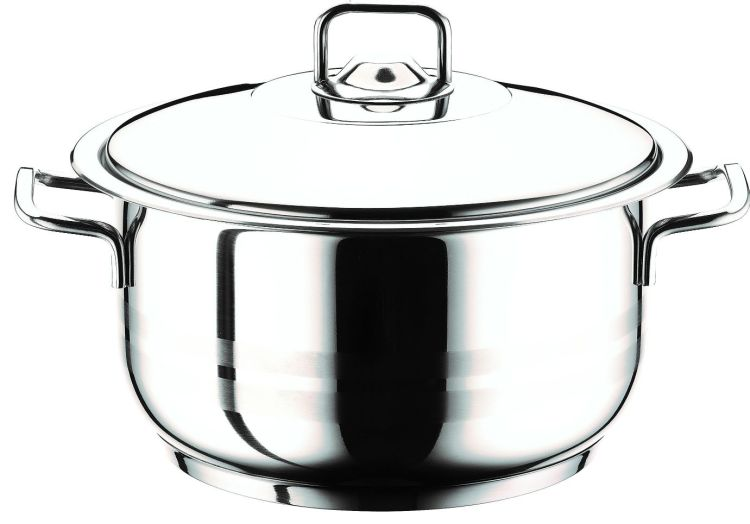 Prestige Infinity Cove Stockpot 28 cm - Stainless Steel - Silver