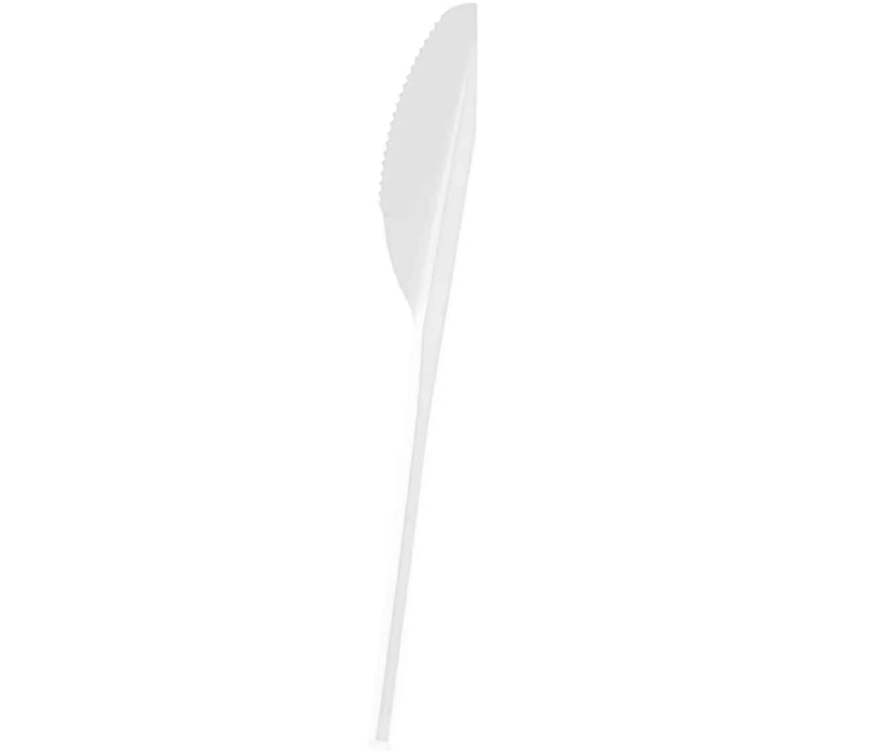 Plastic White Normal Knife 2000 Pieces