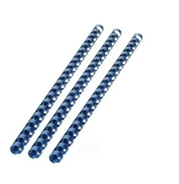 Partner 100-Piece Binding Combs 10Mm Blue