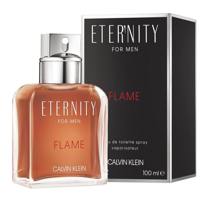 CALVIN KLEIN ETERNITY FLAME (M) EDT 100ML