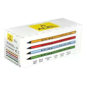 Adel Blacklead Pencils Elite, Pack of 72 Pcs - ALPE2052163000