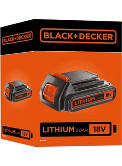 Lithium Ion Battery, For Cordless Power Tools, 18V 2Ah Li-Ion BL2018-XJ ,Orange/Black