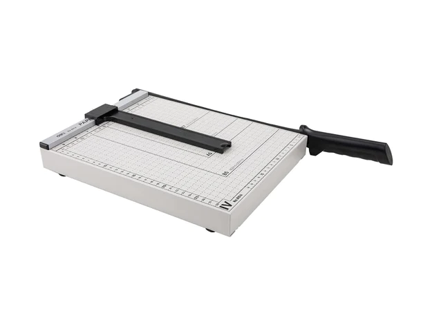 DELI 8014 A4 Size Paper Cutter with Steel Base (300mmX250mm), 12inchesx10inches