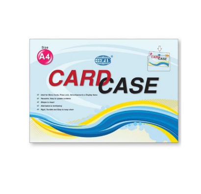 FIS A4 CARD CASE ACRYLIC FSCIA4