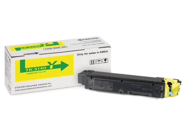 Kyocera TK-5140Y Yellow Toner Cartridge