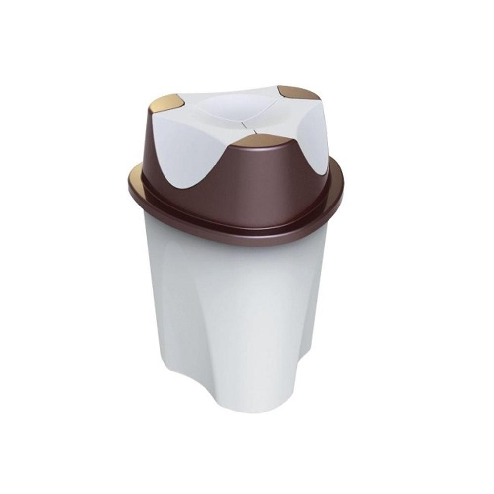 Previous Next AKC | Sturdy & Durable Modern Plastic Twist Bin | 9 LTR