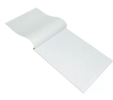 10-Piece FIS Letter Writing Pad, Single Ruled, A4 Size (80 Sheets x 10 Pcs) - FSPDA41504