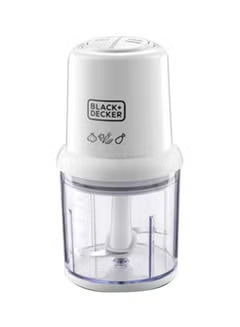 Food Chopper, with 2 Speed for Chopping, Mincing & Pureeing, 500.0 ml 300.0 W SC310-B5, White/Clear
