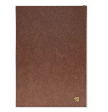 FIS Golden Diary 2024 (Arabic/English) Brown, A4 - FSDI43AEG24BR