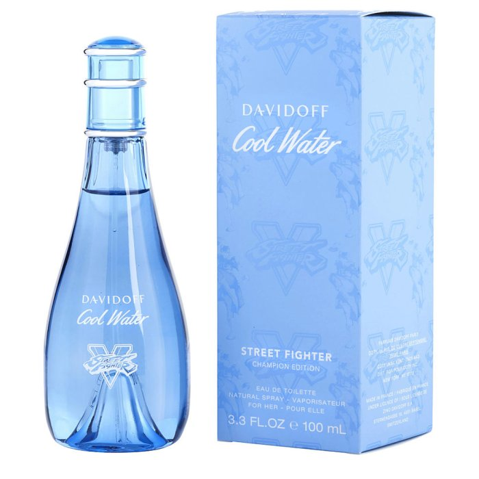 DAVIDOFF COOL WATER STREET FIGHTER CHAMPION EDITION (W) EDT 100ML