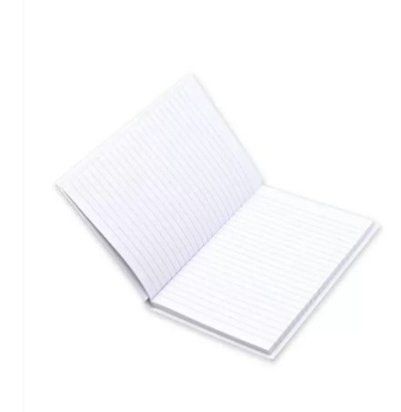 FIS Pack Of 5 Hard Cover Notebook, 96 Sheets A5 Dolphin Design 1 -FSNBHCA596-DOL1