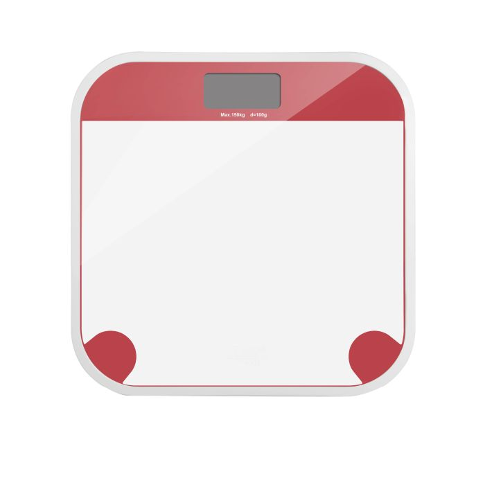 Geepas GBS46504UK Digital Scale - General Use, Digital Display, Super Slim Design, 5mm Tempered Glass Platform, Auto On-Off, 150 Kg Capacity | Auto Zero Setting | 2 Years Warranty