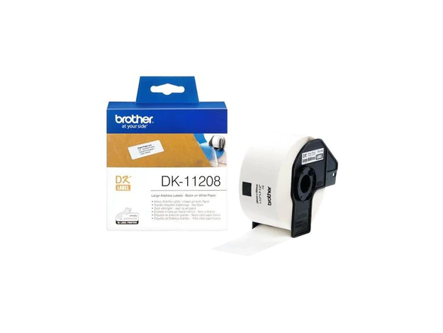 Brother DK-11208 Large Address Label Roll - 38 x 90mm