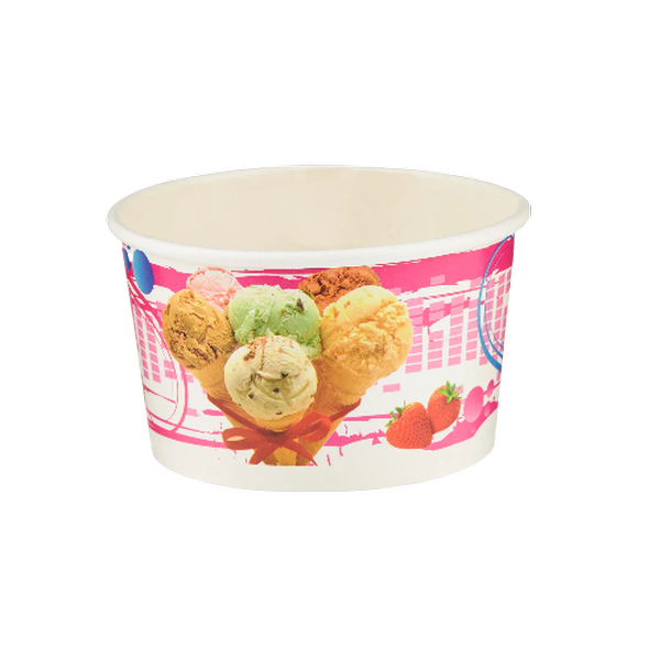 750ml Paper Ice Cream Cup 1000 Pieces