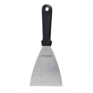 Royalford Scraper - Stainless Steel - Black