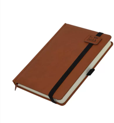 FIS Diary 2023 (Arabic/English) A5, Brown - FSDI84AE23BR