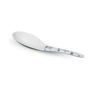 Royalford Melamineware 85" Rice Spoon Floral - Melamine - White