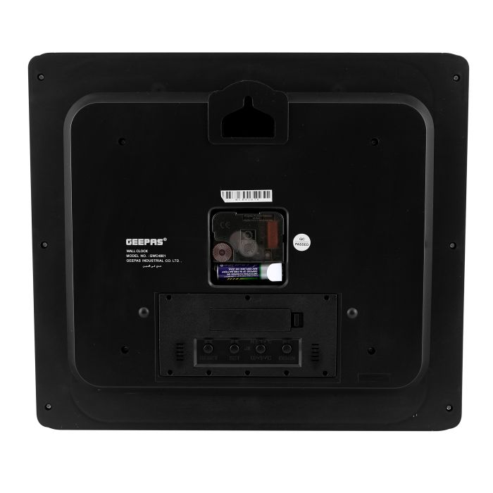 Wall Clock With LCD Display