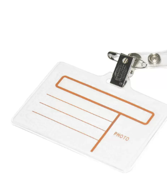 50-Piece FIS Soft Name Badge with Clip - FSNAK004