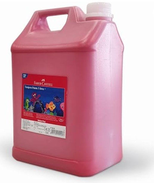 Faber-Castell Tempera Paints 5 Litres Brilliant Red