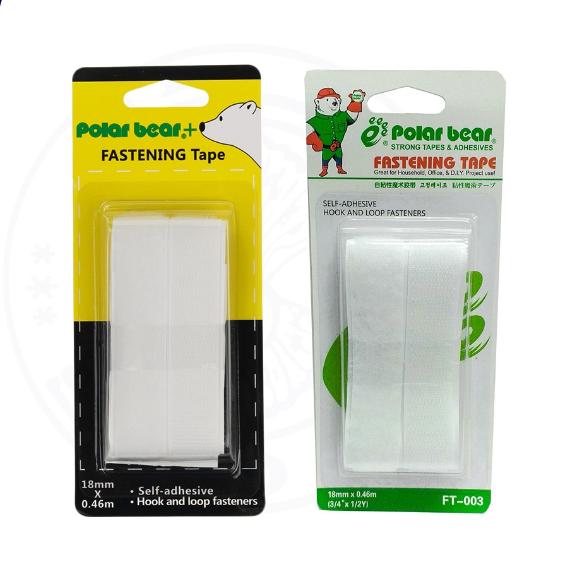 POLARBEAR FASTENING TAPE 18MMX0.46M