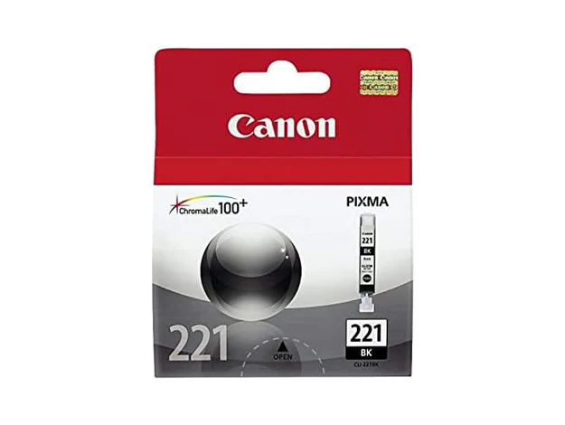 Canon CLI-221 Black Original Ink Cartridge (CLI-221BK)
