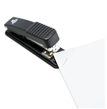 FIS Metal Office Stapler with Max Capacity 50 Staple Pins, Full Strip No. 24/6&26/6 mm, depth 50 mm, 20 Sheets,Black -FSSFN2BK