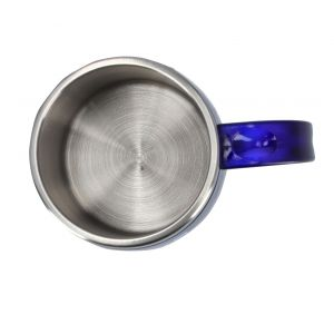 Royalford 14Oz Double Wall Travel Mug - Stainless Steel - Blue