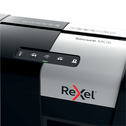 Rexel Secure MC6 Whisper-Shred™ Micro Cut Paper Shredder P-5
