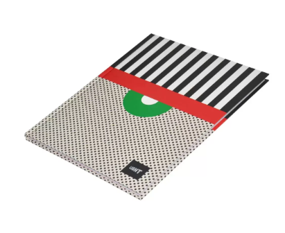 LIGHT Pack of 5 Hard Cover Notebook Single Line,10X8 Inches (25.4 X 20.32 cm),100 Sheets - LINB1081709