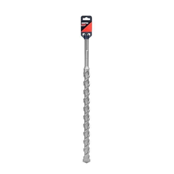 Geepas SDS Max Drilling Flute - Masonry Drill Bit Spiral Flute Rotary Masonry Drill | Ideal For Concrete, Wood & Other Soft Materials (D35xL570xWL200)