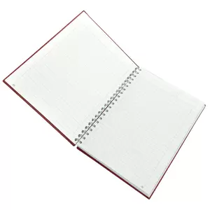 FIS Italian PU Spiral Cover University Books, 120 Sheets, 3 Subject, 8.5 x 11 Inch Size - FSUBPU3SMRD1