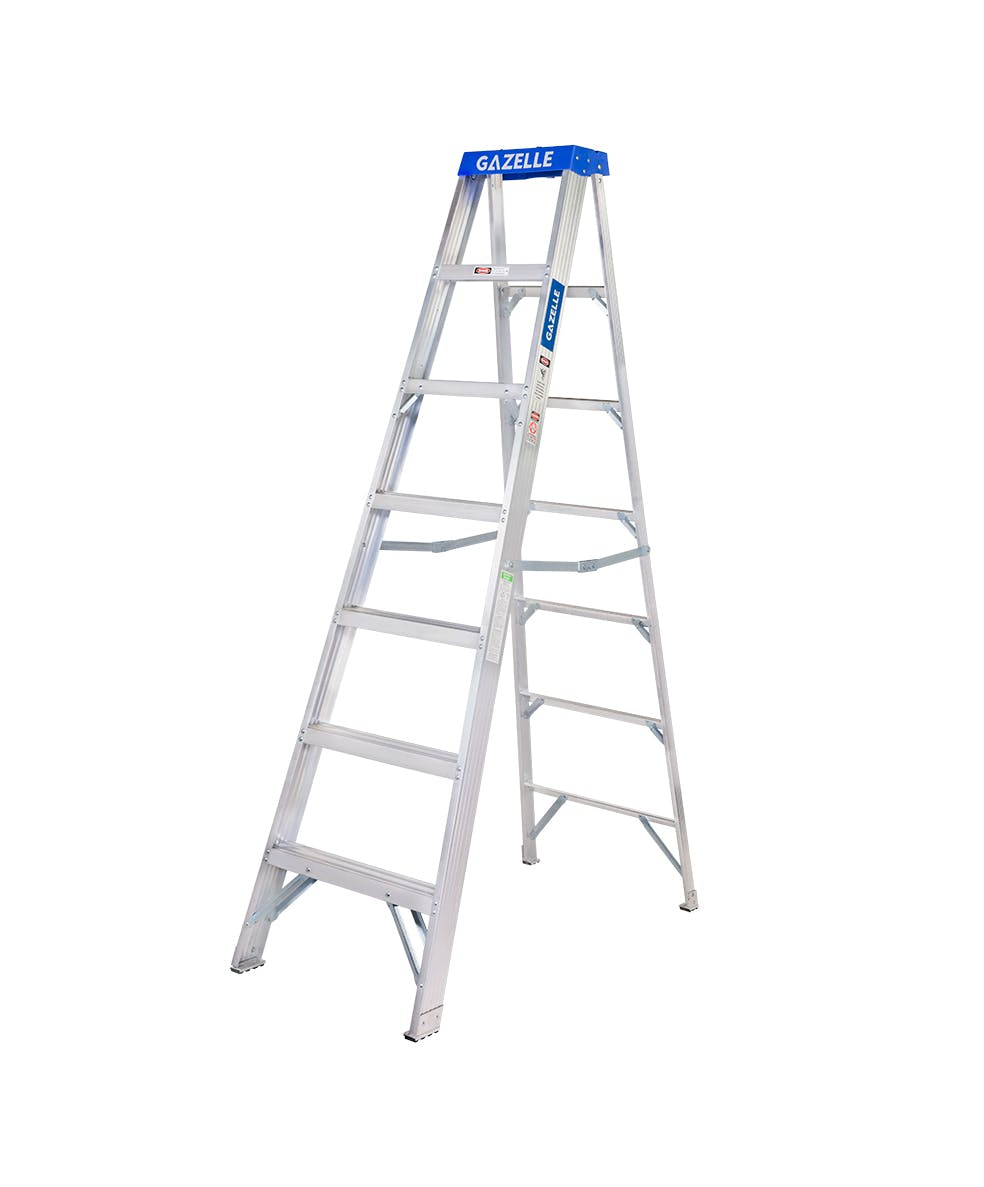 GAZELLE G5007 7FT ALUMINIUM STEP LADDER (2.1M)