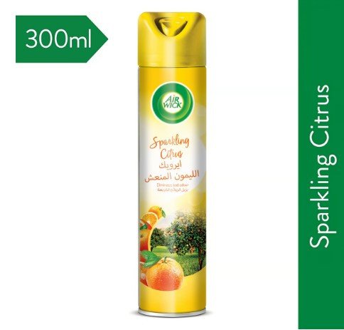 Air Wick Freshener Aerosol Sparkling Citrus 300ml